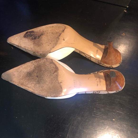 GUCCI GG MULE PREOWNED SIZE:7.5 - Picture 8 of 12